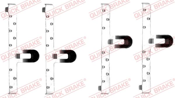 QUICK BRAKE Комплектующие, колодки дискового тормоза 109-1048